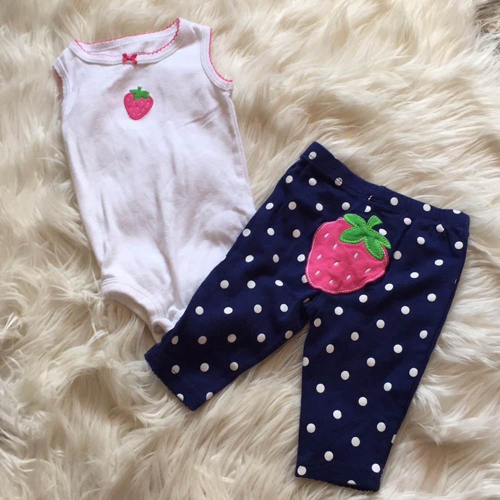💥6/$20 Baby Girl Outfit - Picture 1 of 2